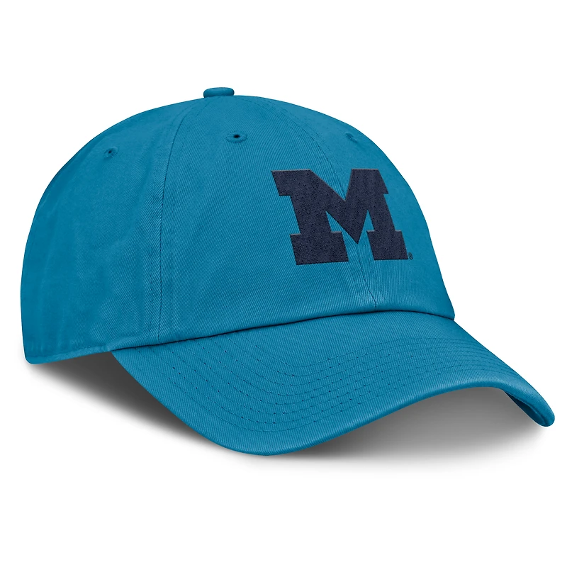 Men's Jordan Brand Turquoise Michigan Wolverines Club Campus Adjustable Hat