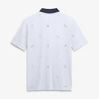 Polo Jordan Brand blanc Michigan Wolverines Vapor Pattern Dri-FIT pour homme