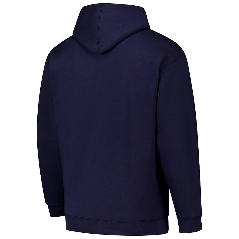 Sweat à capuche en polaire 2.0 Arch Script Essential de Michigan Wolverines bleu marine pour homme