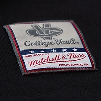 T-shirt à manches longues noir Mitchell & Ness pour homme, motif camp d'entraînement des Wolverines du Michigan