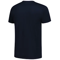 T-shirt bleu marine avec inscription Elite des Michigan Wolverines de Mitchell & Ness pour homme