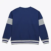 Sweat-shirt polaire Mitchell & Ness bleu marine Michigan Wolverines pour homme