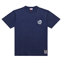 Men's Mitchell & Ness Navy Michigan Wolverines Throwback Fade Away T-Shirt
