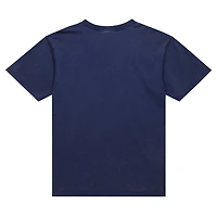 Men's Mitchell & Ness Navy Michigan Wolverines Throwback Fade Away T-Shirt