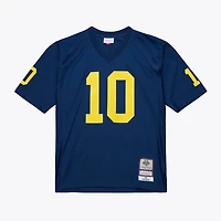 Men's Mitchell & Ness Tom Brady Navy Michigan Wolverines 1999 College Vault Jersey