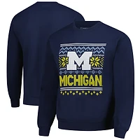 Sweat-shirt polaire bleu marine pour homme Michigan Wolverines
