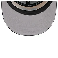 Casquette camionneur à large panneau New Era 9FIFTY Snapback noire/maïs pour homme, Michigan Wolverines