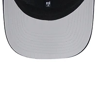 Casquette ajustable extensible à boutons-pression Michigan Wolverines 9SEVENTY Trucker New Era noire/bleu marine pour homme