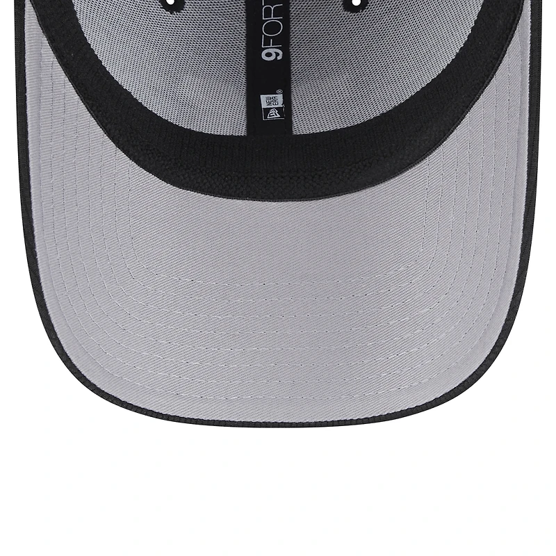 Casquette ajustable extensible à boutons-pression Pivot 9FORTY Michigan Wolverines noire New Era pour homme