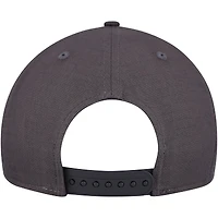 Men's New Era Charcoal Michigan Wolverines Team Elevated 9SEVENTY Stretch-Snap Adjustable Hat