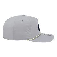 Casquette ajustable New Era grise Michigan Wolverines 19TWENTY pour homme