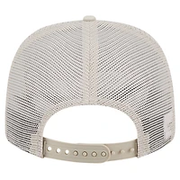 Casquette ajustable extensible à boutons-pression 9SEVENTY en toile naturelle Michigan Wolverines New Era pour homme