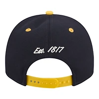 Men's New Era  Navy/Maize Michigan Wolverines Two-Tone Arched 9FIFTY Snapback Hat