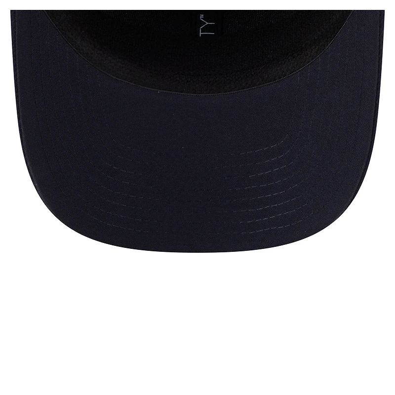 Casquette extensible à boutons-pression New Era bleu marine Michigan Wolverines Game Day Multi-Rope 9SEVENTY pour homme