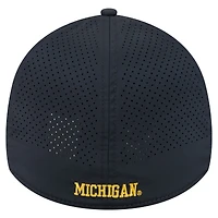Men's New Era  Navy Michigan Wolverines Rope 39THIRTY Flex Hat