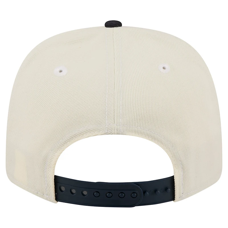 Men's New Era White/Royal Michigan Wolverines America's 250th 9SEVENTY Adjustable Hat