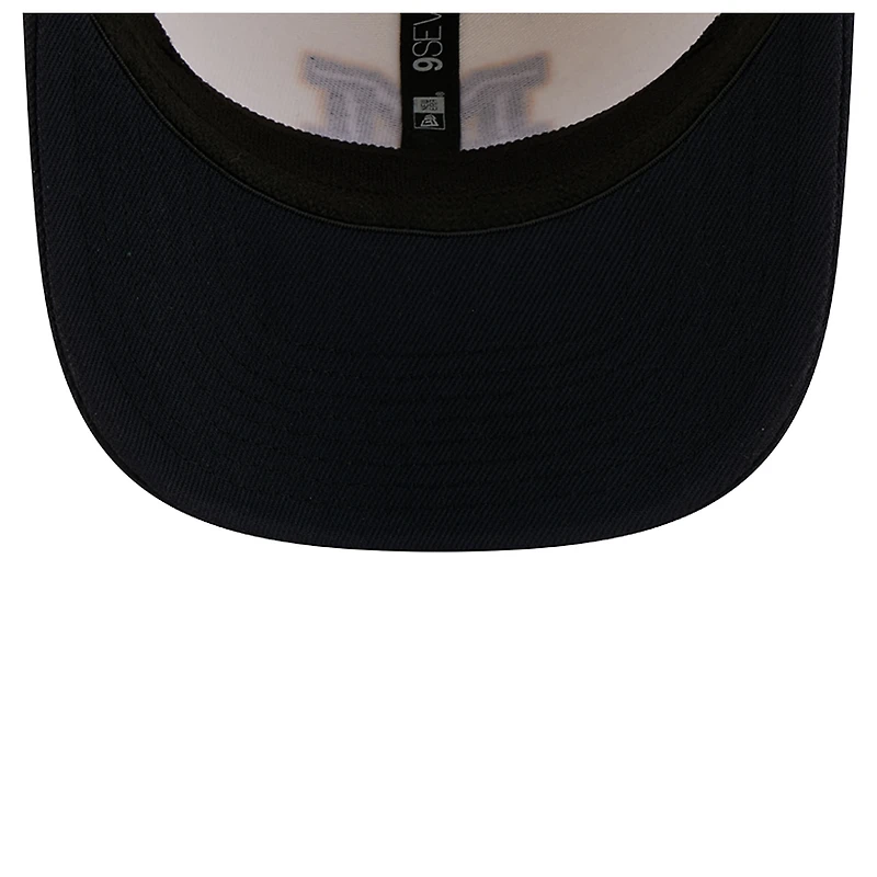 Men's New Era White/Royal Michigan Wolverines America's 250th 9SEVENTY Adjustable Hat