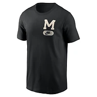 Men's Nike Black Michigan Wolverines Fashion T-Shirt
