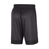 Men's Nike Charcoal Michigan Wolverines Performance Fast Break Shorts