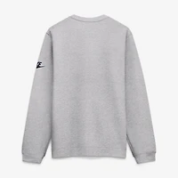 Men's Nike Heather Gray Michigan Wolverines Legacy Sweatshirt