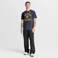 Men's Nike Heather Navy Michigan Wolverines Legacy Mantra Tri-Blend T-Shirt