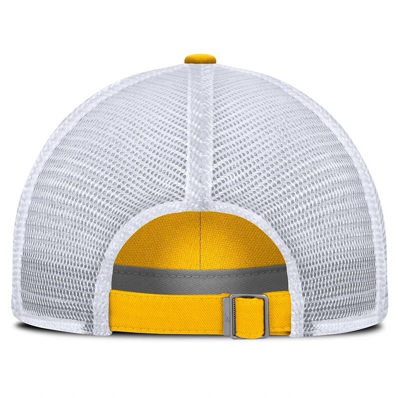 Men's Nike Maize Michigan Wolverines Club Legacy Adjustable Trucker Hat
