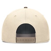 Casquette ajustable Nike Natural Michigan Wolverines Rise Legacy Throwback pour homme avec logo