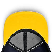 Casquette Nike Michigan Wolverines Pro Legacy Snapback bleu marine/crème pour homme