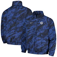 Men's Nike  Navy Michigan Wolverines Anorak Half-Zip Jacket