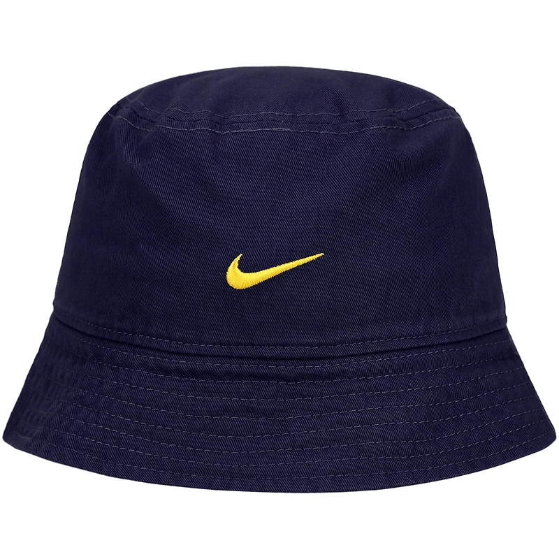 Men's Nike Navy Michigan Wolverines Core Bucket Hat
