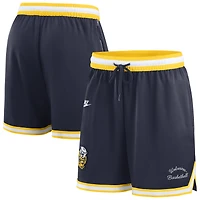 Short de basketball Nike Dri-FIT Legacy bleu marine Michigan Wolverines pour homme