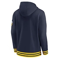 Men's Nike Navy Michigan Wolverines Legacy Retro Pullover Hoodie