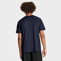 T-shirt Nike bleu marine Michigan Wolverines Performance Ready Raglan Dri-FIT pour homme