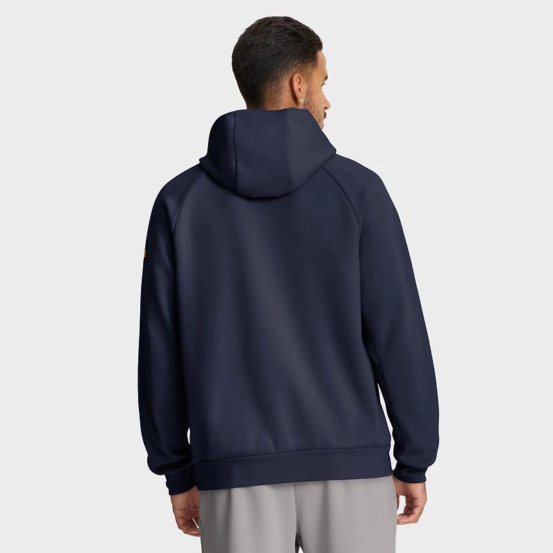 Sweat à capuche Nike Michigan Wolverines Premium Raglan Dri-FIT bleu marine pour homme
