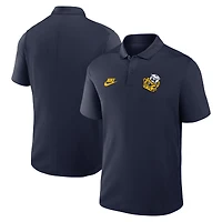 Polo Nike bleu marine Michigan Wolverines Primetime Victory Legacy Vault Performance pour homme