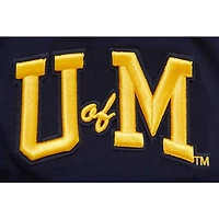 Men's Pro Standard Navy Michigan Wolverines Classic Stacked Logo T-Shirt
