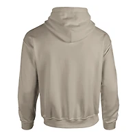 Men's  Tan Michigan Wolverines Upper Arch Letters Pullover Hoodie