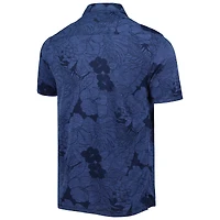 Men's Tommy Bahama Navy Michigan Wolverines Big & Tall Miramar Blooms Polo