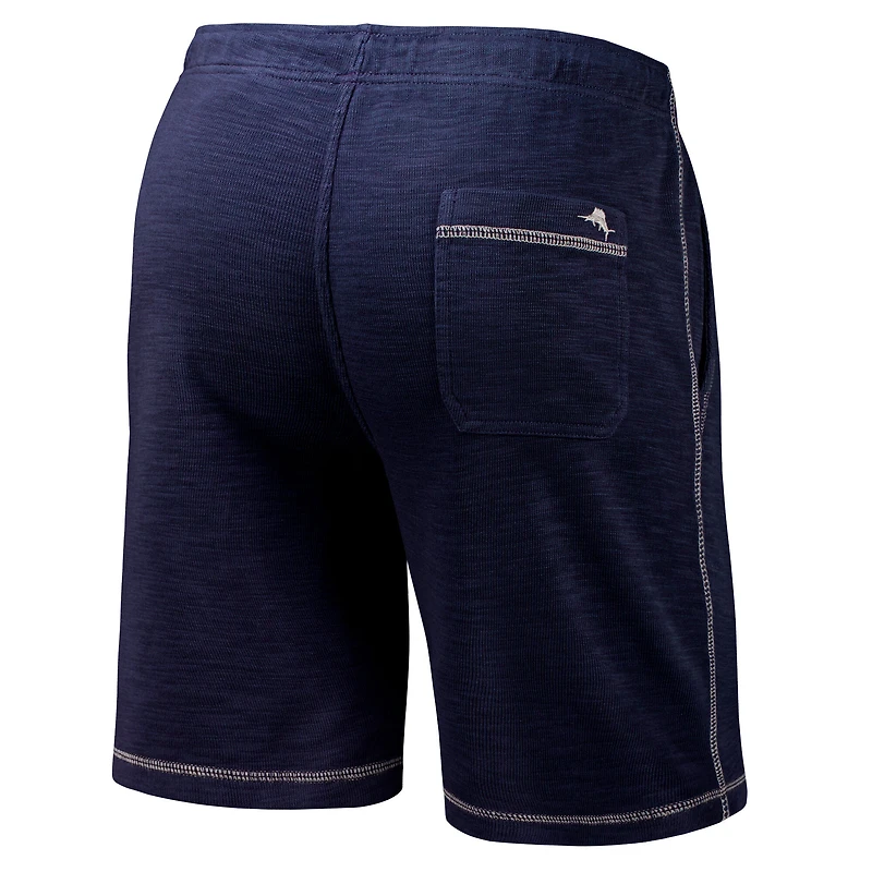 Men's Tommy Bahama Navy Michigan Wolverines Tobago Bay Tri-Blend Shorts