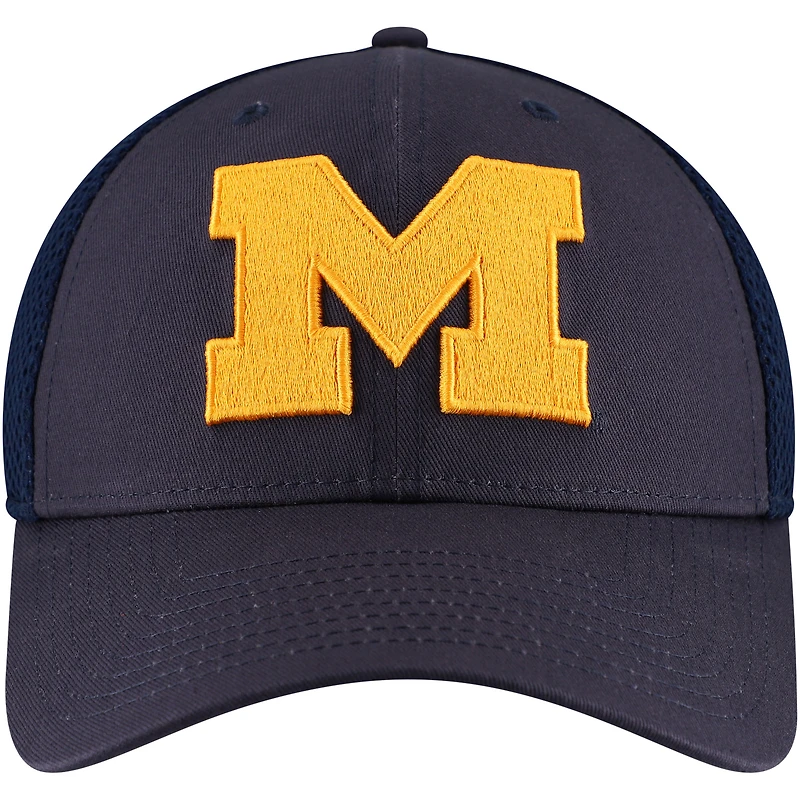 Casquette Spacer Flex Top of the World bleu marine pour homme des Wolverines du Michigan