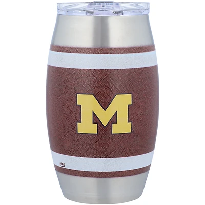 Michigan Wolverines 15oz. Football Tumbler