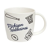 Michigan Wolverines 18oz. Playmaker Mug