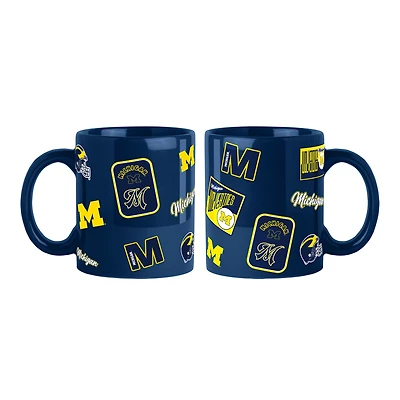 Michigan Wolverines 2-Pack 15oz. Color Mug Set