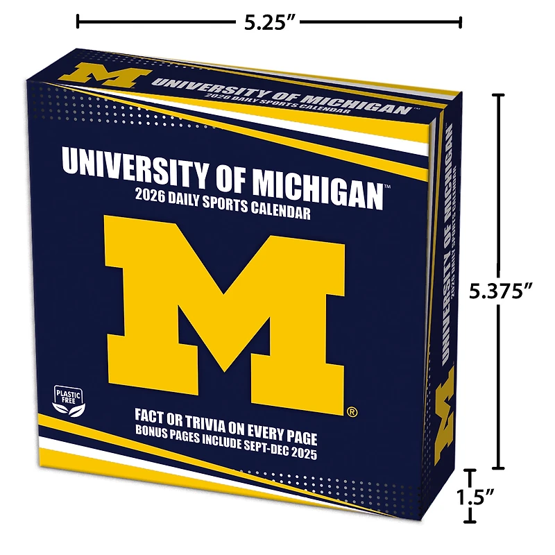 Calendrier 2026 des Wolverines du Michigan