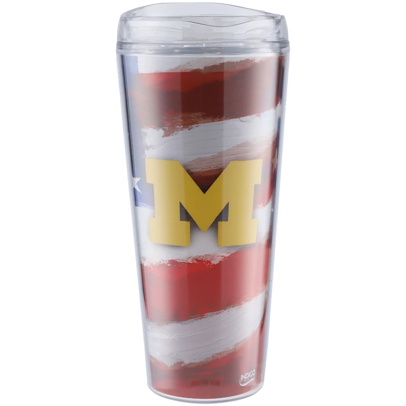 Michigan Wolverines 22oz. Tritan Americana Tumbler