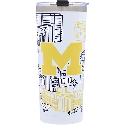 Michigan Wolverines 24oz. Campus Tumbler