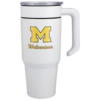 Michigan Wolverines 36oz. Logo Combo Stainless Steel Tumbler