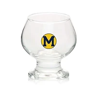 Michigan Wolverines 7oz. Balloon Glass