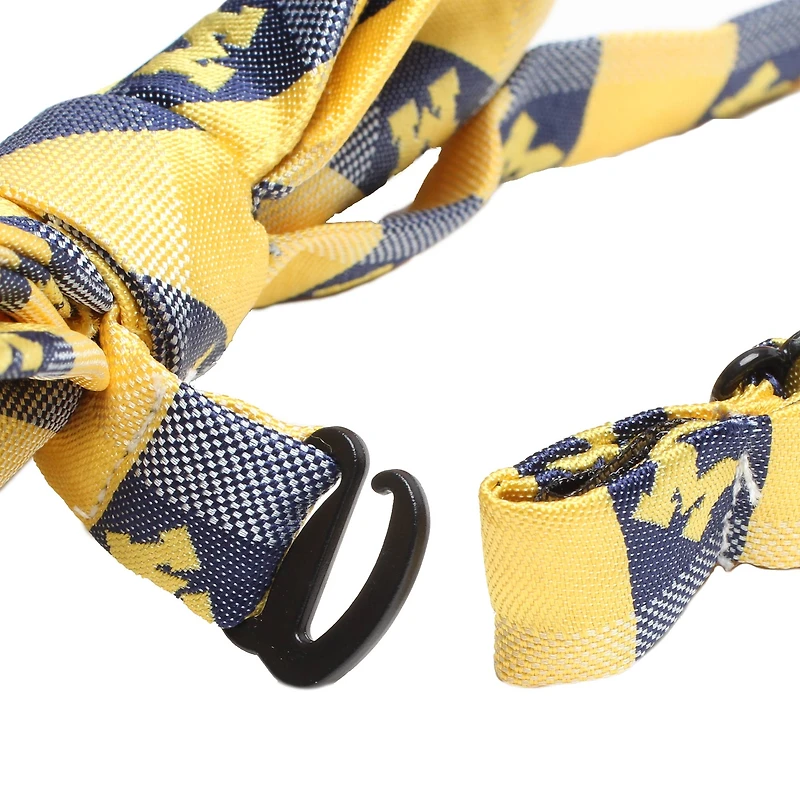 Michigan Wolverines Check Bow Tie