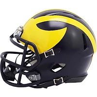 Michigan Wolverines College Football Playoff 2023 National Champions Riddell Speed Mini Helmet